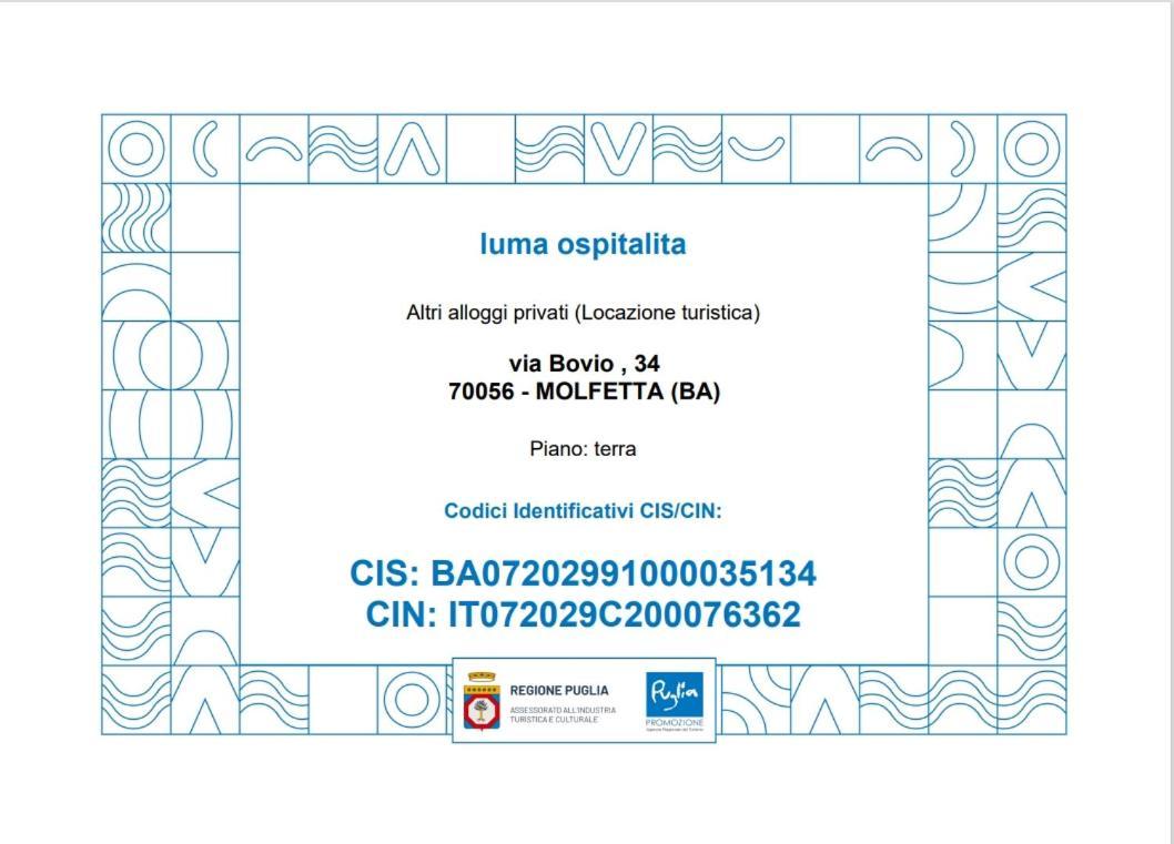 Appartamento Luma Ospitalita Molfetta Esterno foto
